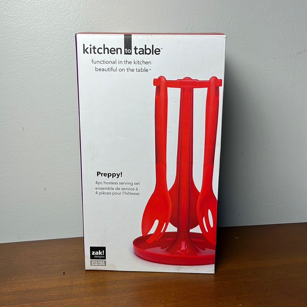 Zac designs 4 piece serving set